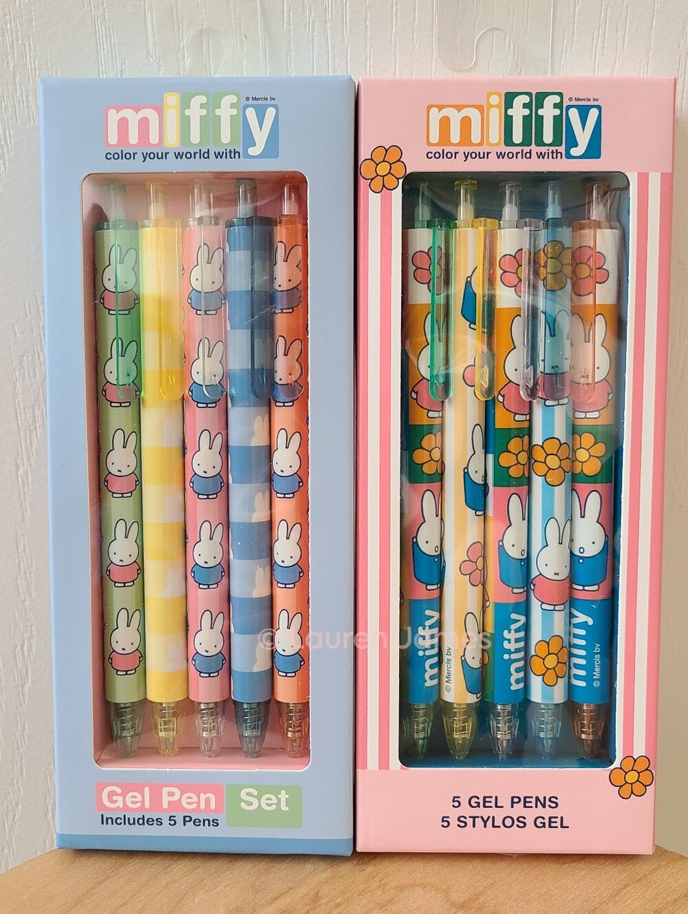 Miffy Colorblock Gel Pen Set